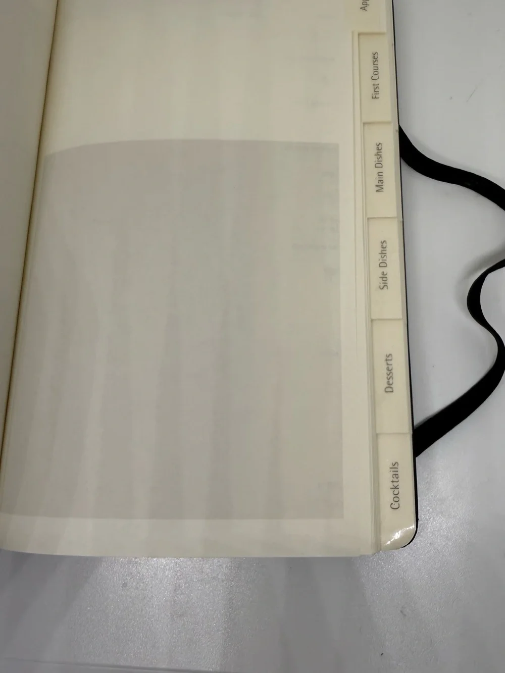 Moleskine Passions Recipe Journal Food Cooking Notebook Black Hardcover